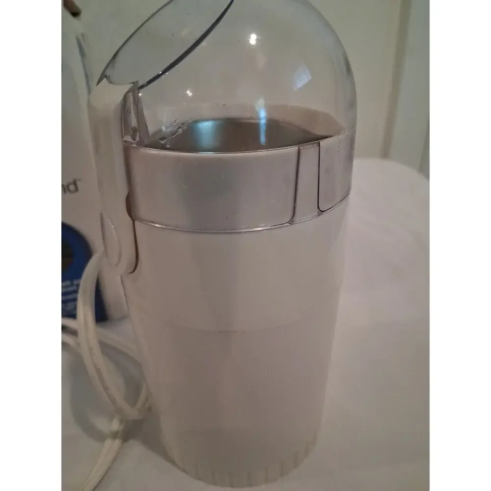 Proctor Silex Fresh Grind E160BY Electric Coffee Grinder White Tested With Box